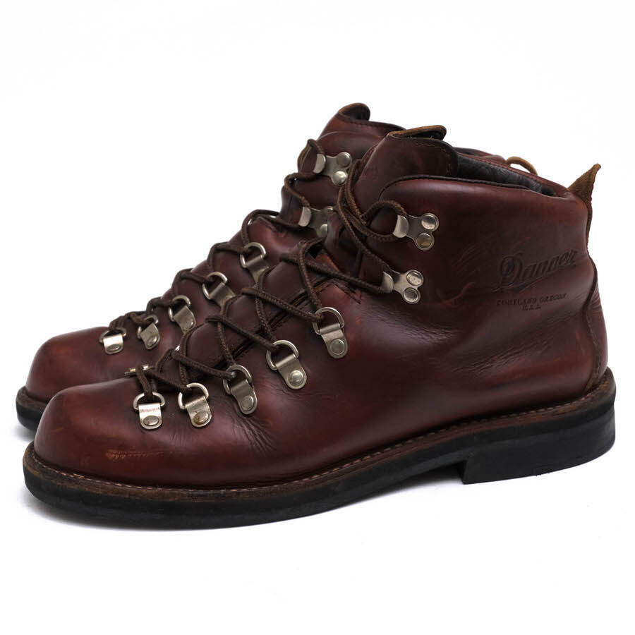 Danner Mountain Trail Boots DS-10044X Cowhide Brown Mens Size US8