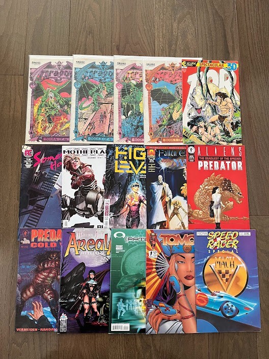 INDEPENDENT SMALL PRESS MIX COMIC LOT 40 ISSUES NO DUPLICATES FREE SHIP  (LOT 2)