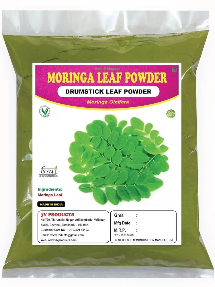 Organic Moringa Leaf Powder 50g - Free Global Shipping