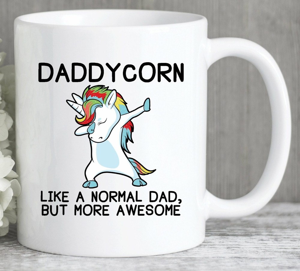 Daddycorn Mug Father's Day Gift Unicorn Gift Unicorn Father Unicorn Dad Gift