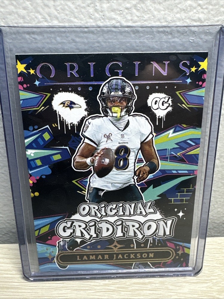 2025 Panini Origins Original Gridiron #1 Lamar Jackson Ravens