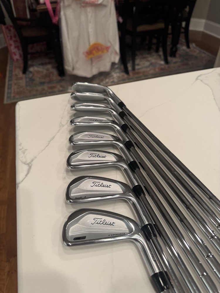 Titleist 718 CB Forged With X100 True Temper Dynamic Gold NEW 3-PW