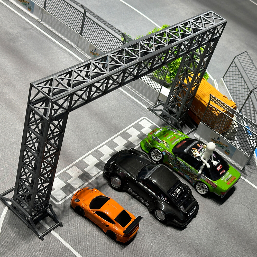 For RCP Brand Tracks, Easy Kyosho Mini Z .Lap Compatible, Racing Timing Bridge