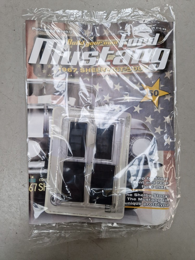 1/8 Deagostini build your own フォード マスタング 1967 シェルビー GT-500発行 50 Inc 部品