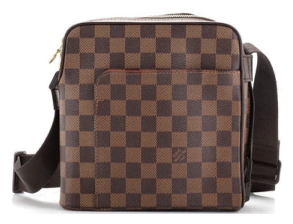 Louis Vuitton Damier Ebene Canvas Made in France MI0035 Luxury Handbag