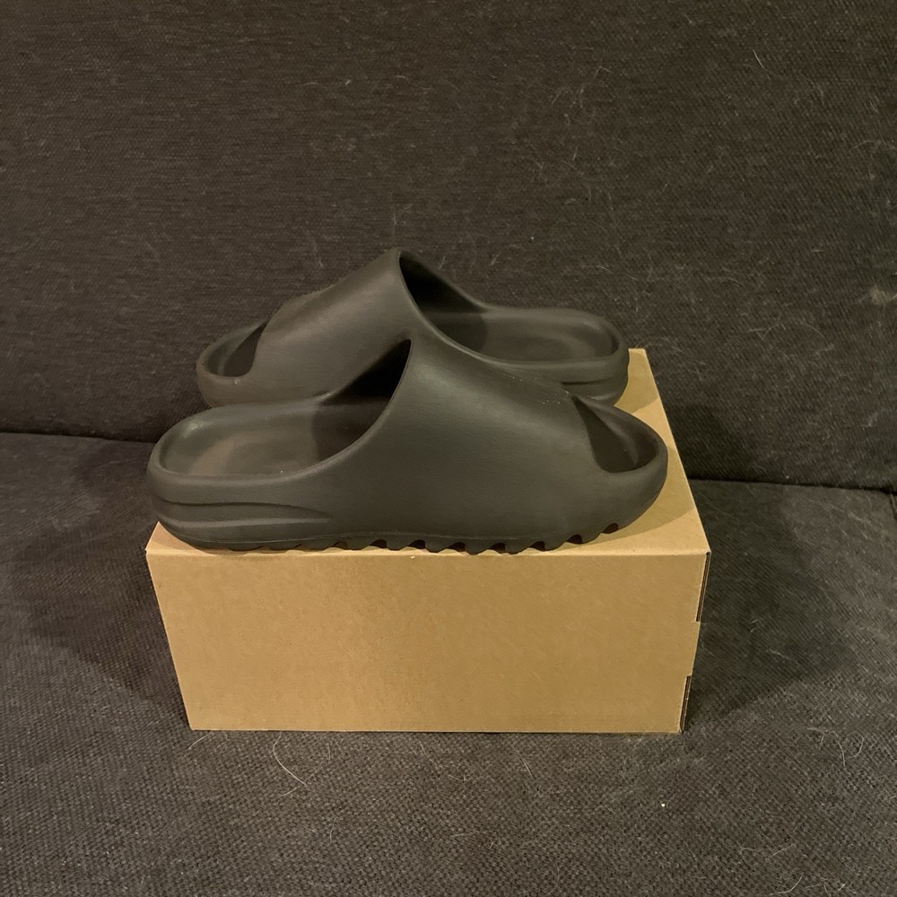 Adidas Yeezy Slides Black Onyx Men's US Size 9