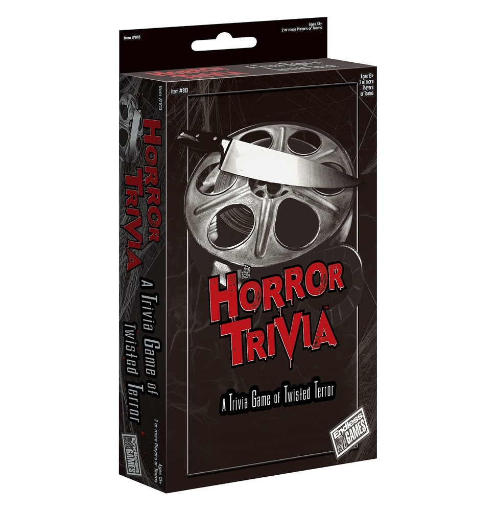 Endless Games Horror Trivia Card Game - Explore Horror Pop Culture Knowledge