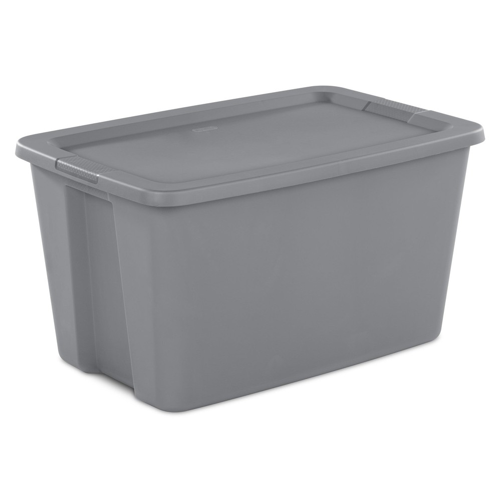 30 Gallon Extra Large Storage Bin with Secure Snap-On Lid