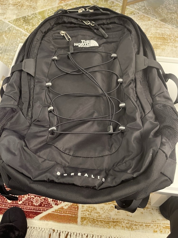 North Face Unisex Borealis Black Hiking Backpack  