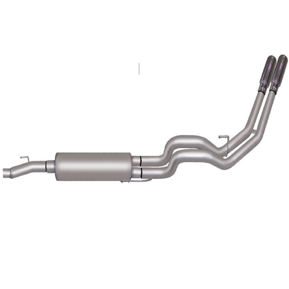 Gibson 9207 Aluminized Dual Sport Exhaust System for 09-10 Ford F-150