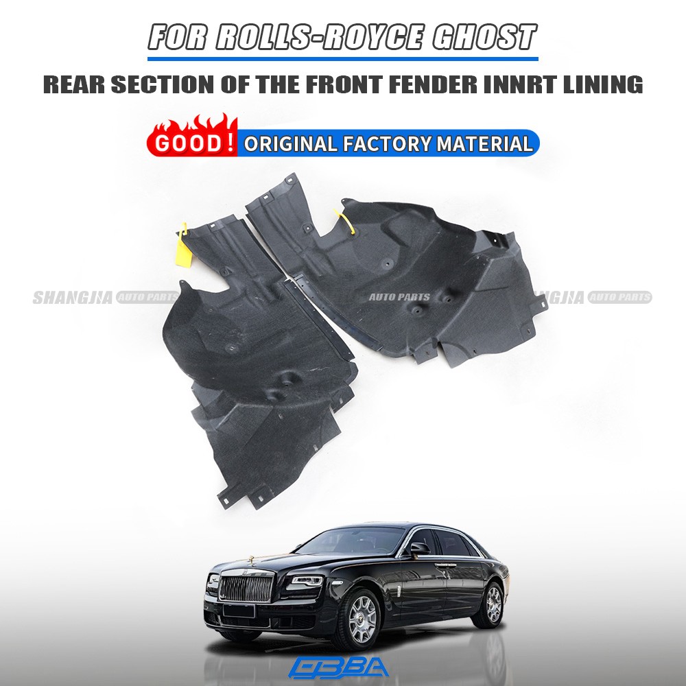 2X LH RH Wheel Arch-Front fender Rear Section innrt lining For Rolls Royce Ghost