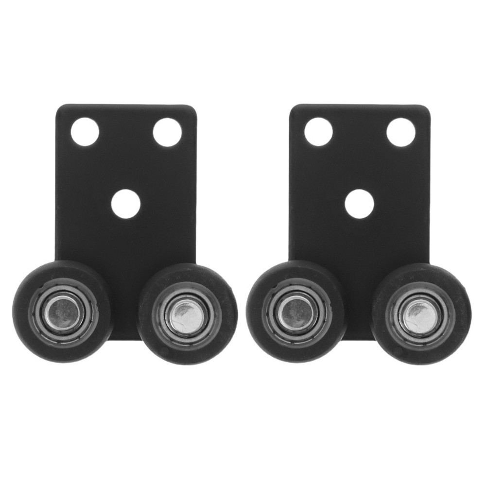 2 Pcs Sliding Door Pulley Closet Wheels Hardware Wardrobe Roller