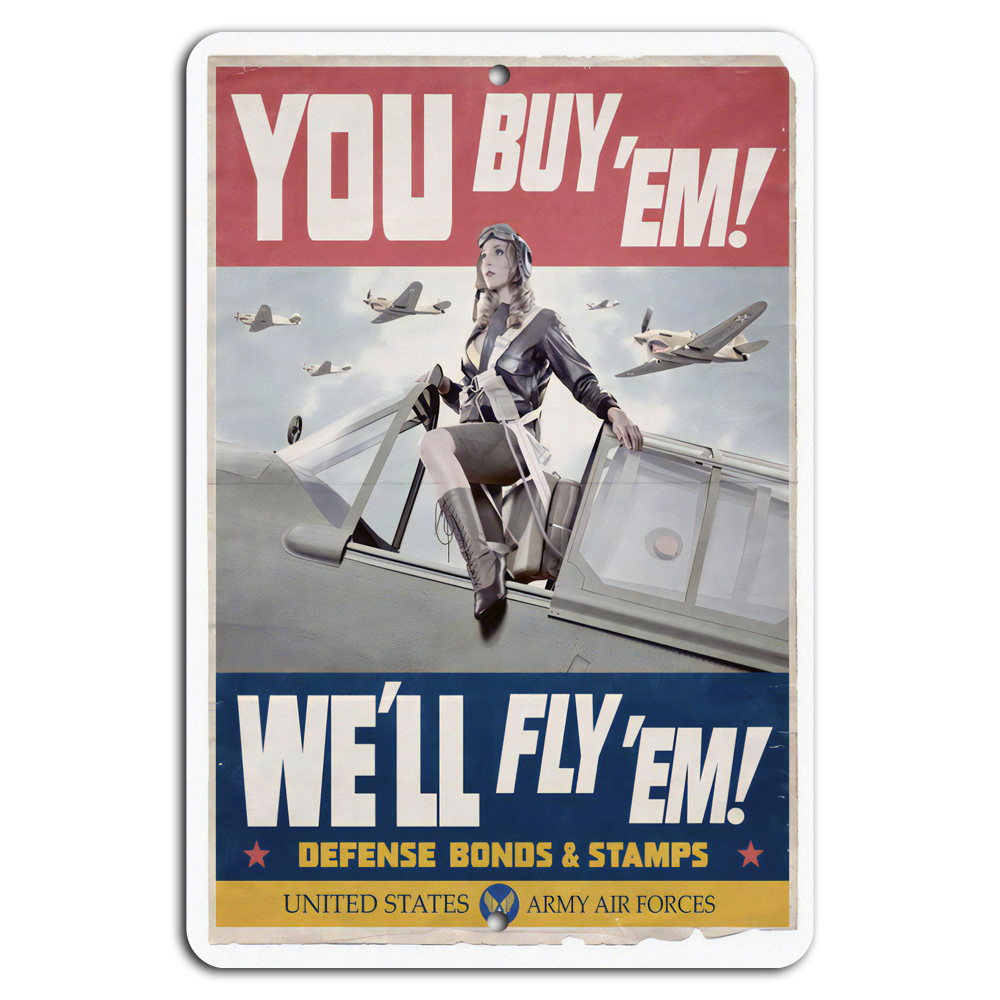 Support Our Flyers: Buy Defense Bonds & Stamps!