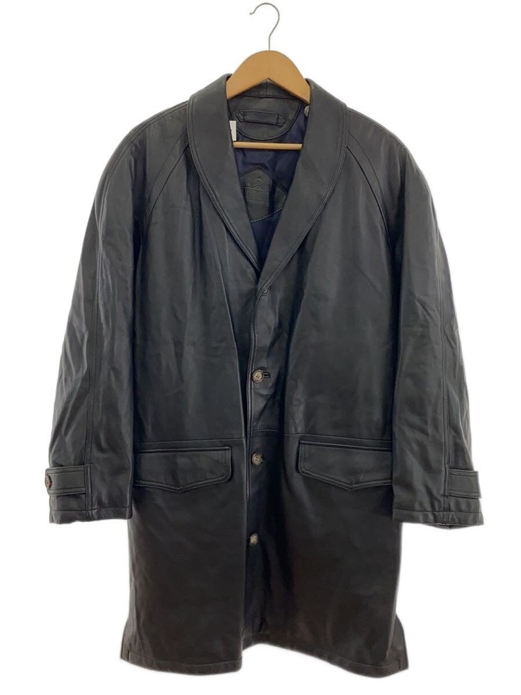 Lotttusse/Leather Jacket Blouson/-/Leather/Blk/Plain 8922