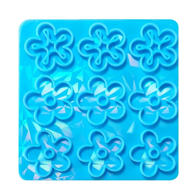 3D Resin Flower Mold for Handmade Jewelry and Delicate Accessories