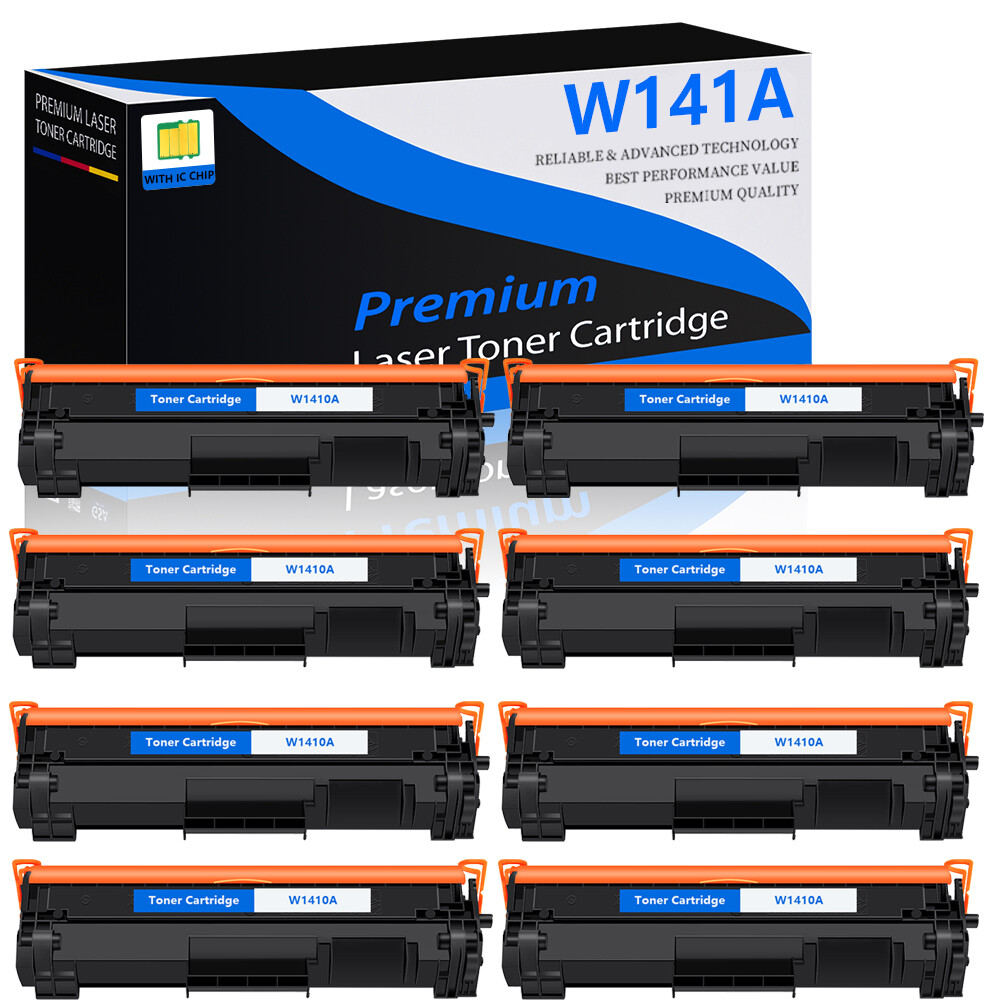 8PK 141A Toner Cartridge with Chip for HP LaserJet M110w M139w M140w
