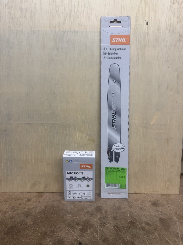 OEM Stihl MS170, MS180, MS192 14” Bar And Chain
