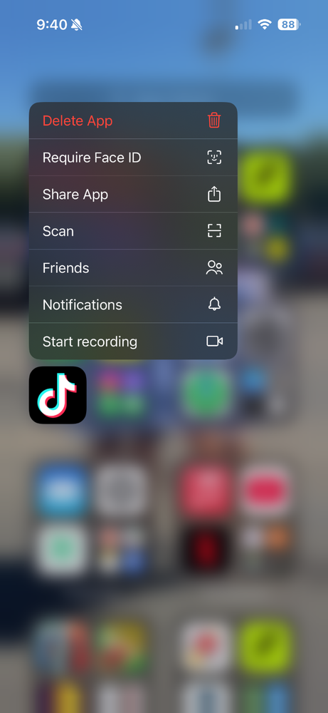 Apple iPhone 15 Pro - 128 GB - Black (Verizon) with tik tok