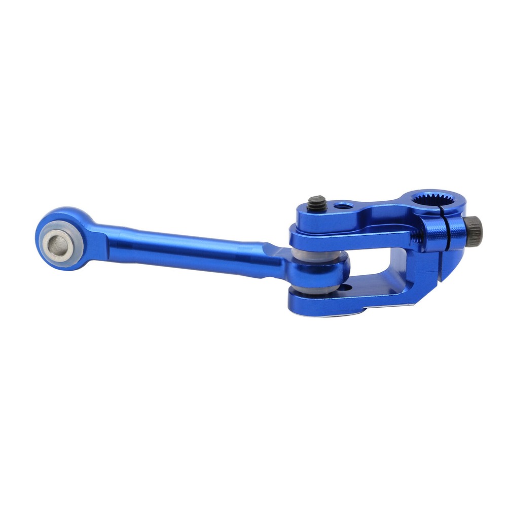 New Blue Aluminum Steering Arm Fixed Link for Traxxas UDR Upgrade