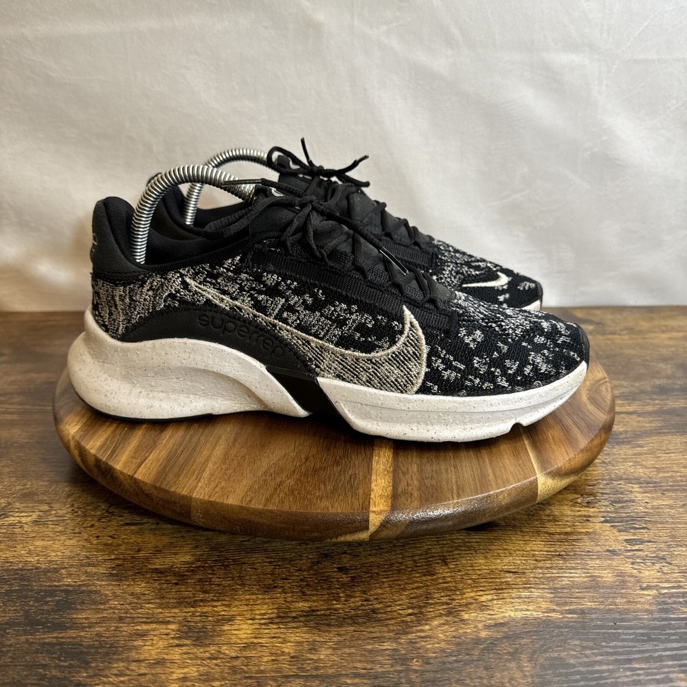 Nike Superrep Go 3 Next Nature Flyknit Running Shoes Women's Sz 9.5 DH3393-010