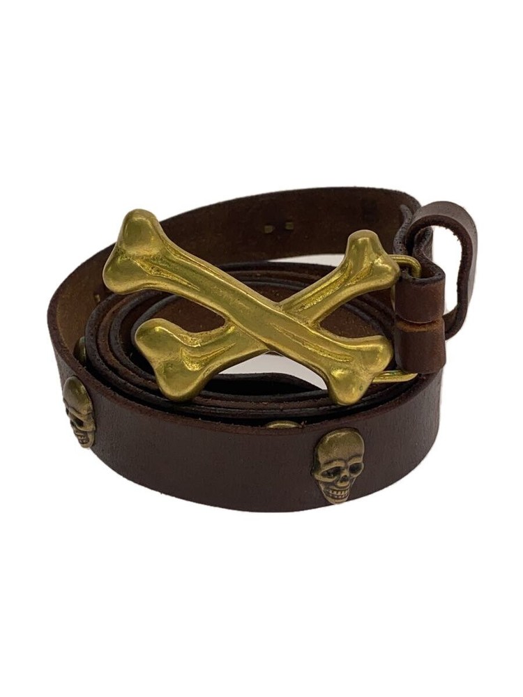 Firstrust Men's Brown Leather Belt for Stylish Durability