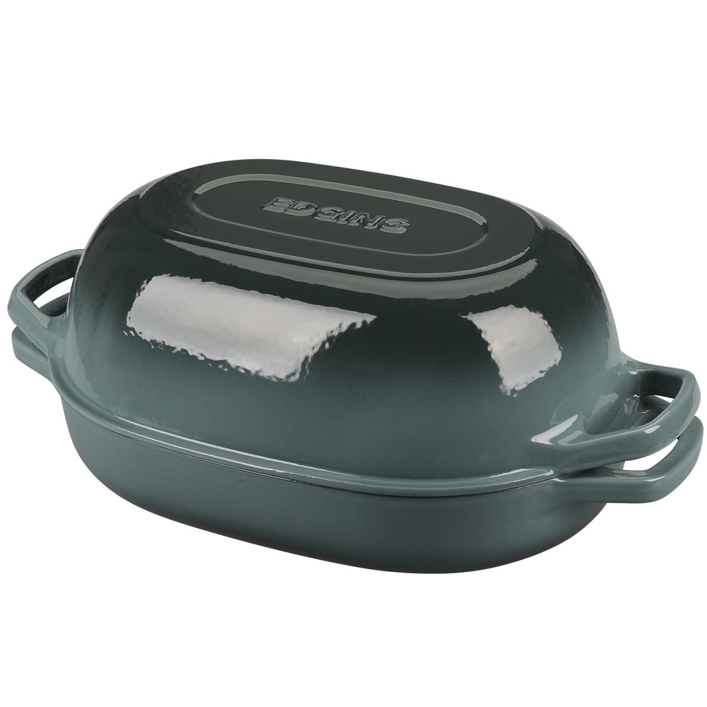 Enameled Cast Iron Dutch Oven Pot with Lid, Oval Dutch Oven for Bread Baking,...