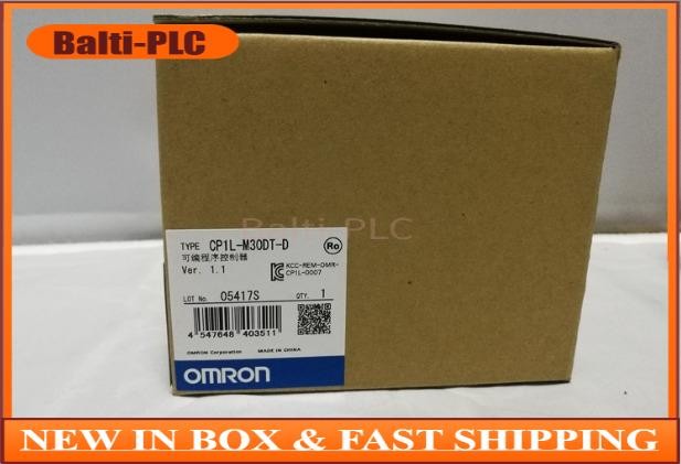 One Omron CP1L-M30DT-D CP1LM30DTD PLC Module New In Box US Free TAX