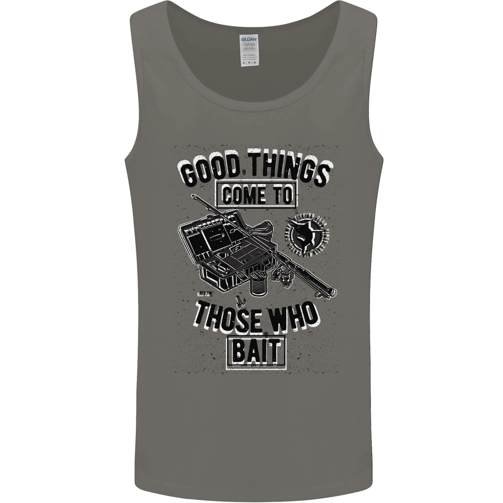Those Who Bait Fishing Fisherman Funny Mens Vest Tank Top