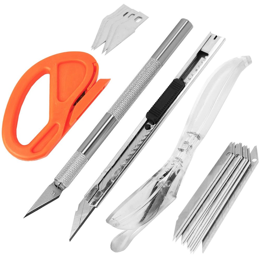 Vinyl Wrap Knife Set Window Film Cutter Knife Craft Knife Multi-Use Utility B...