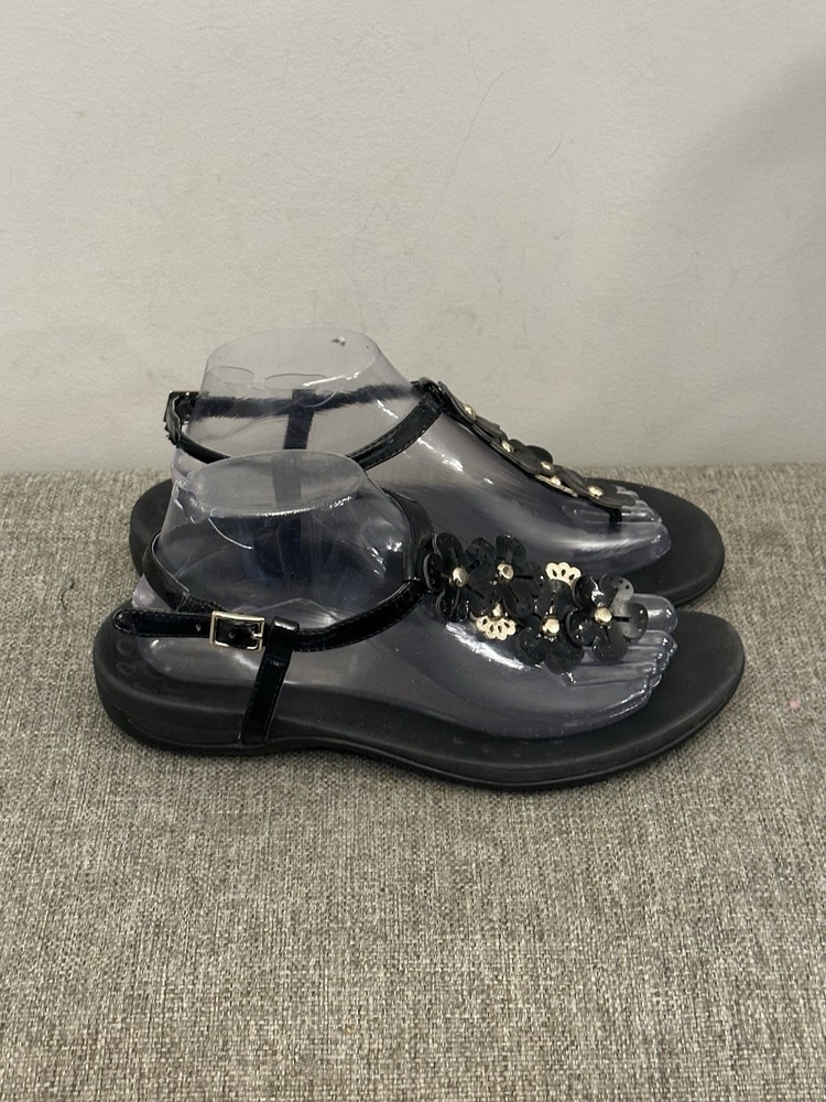 Vionic Julie II Slingback Sandals featuring flora Details Size 8