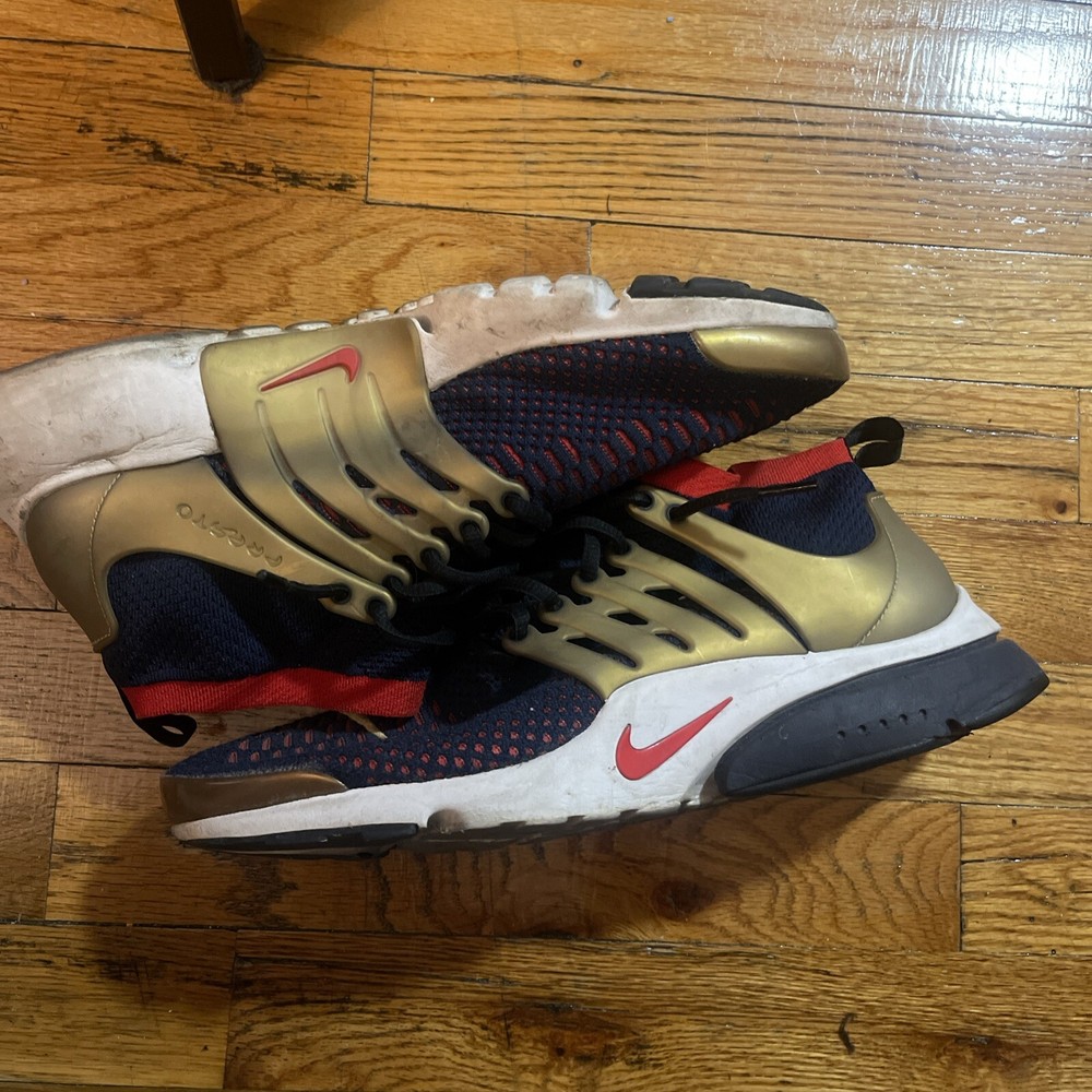Nike Air Presto Ultra Flyknit Shoe Olympic 2016 Size 10 Running USA 835570-406