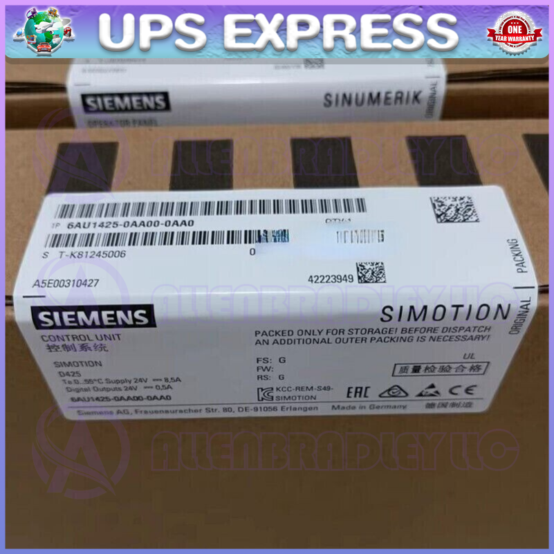 6AU1425-0AA00-0AA0 Siemens SIMOTION Drive-based Control Unit GQZ1