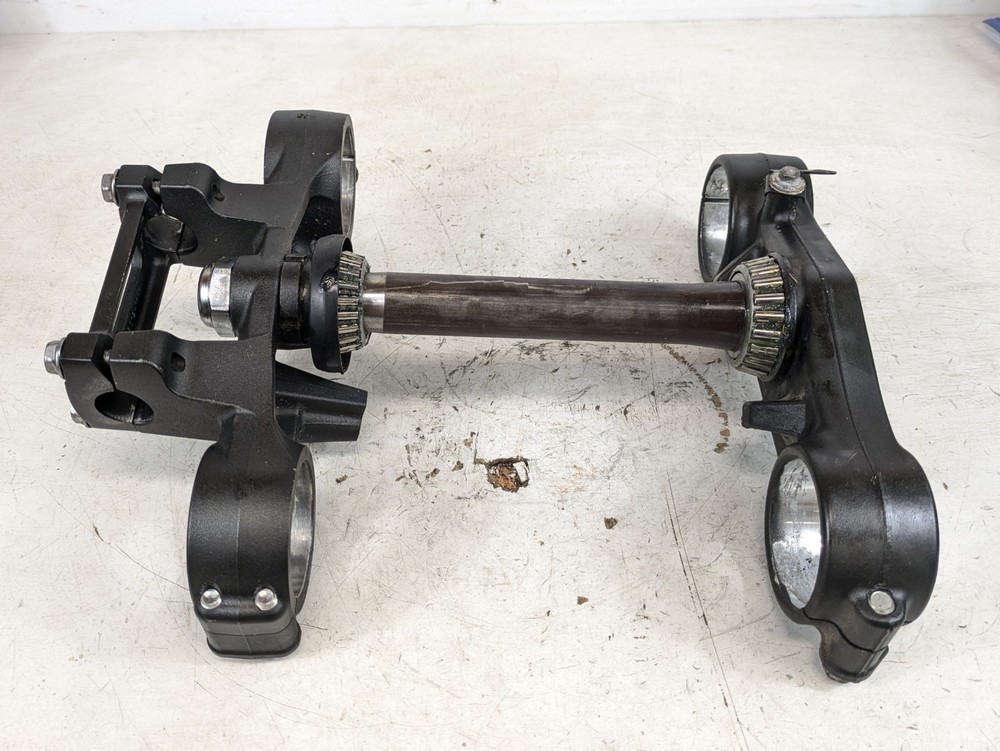 2012 Kawasaki KLX250S KLX 250 S Triple Tree Steering Stem Fork Clamp Upper Lower