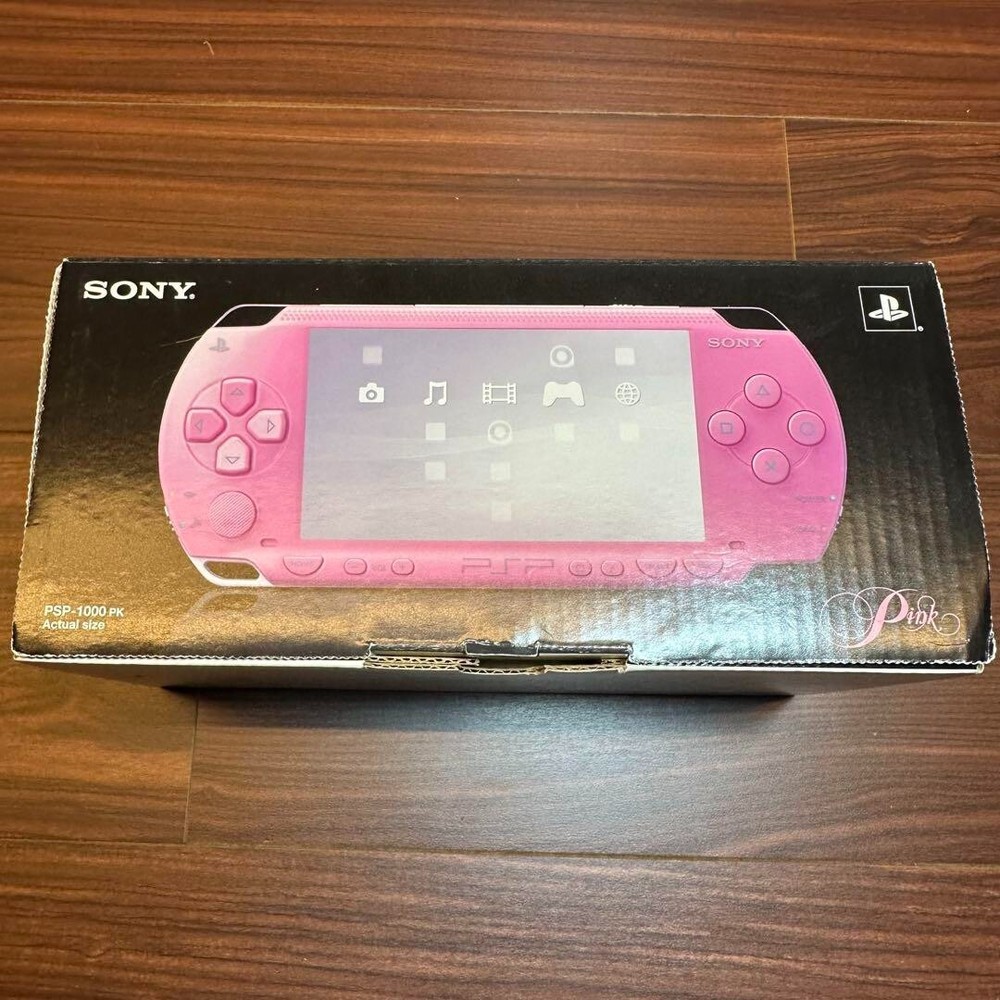 Sony PSP-1000 Pink Portable Gaming Console Handheld Entertainment System Without Battery Included, Classic Design