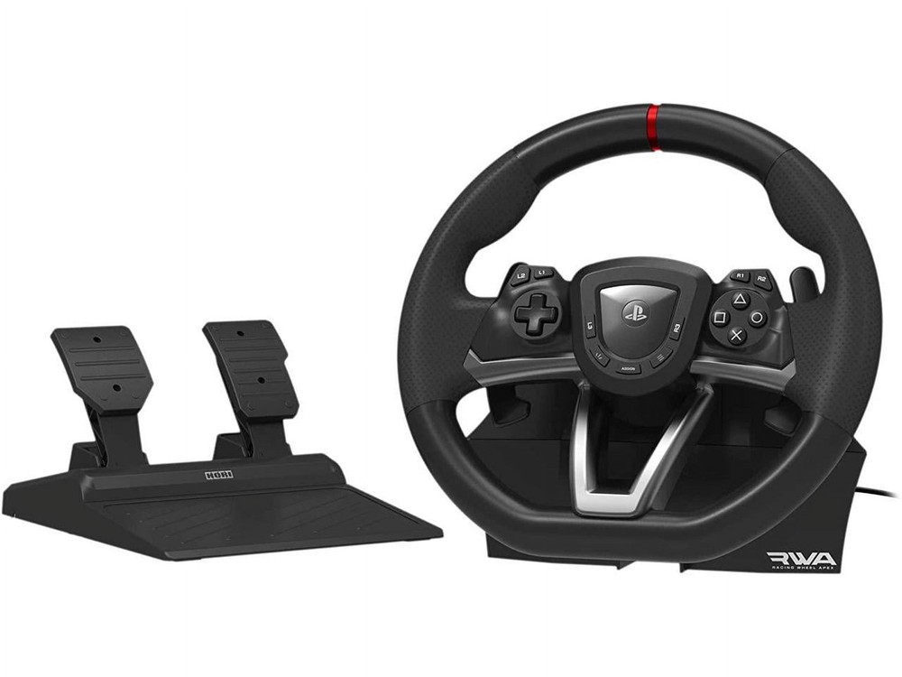 PS5 & PC Racing Wheel with Pedals - Gaming Simulator Compatible