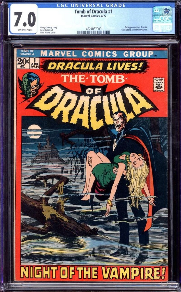 Tomb of Dracula #1 (Marvel Comics April 1972)