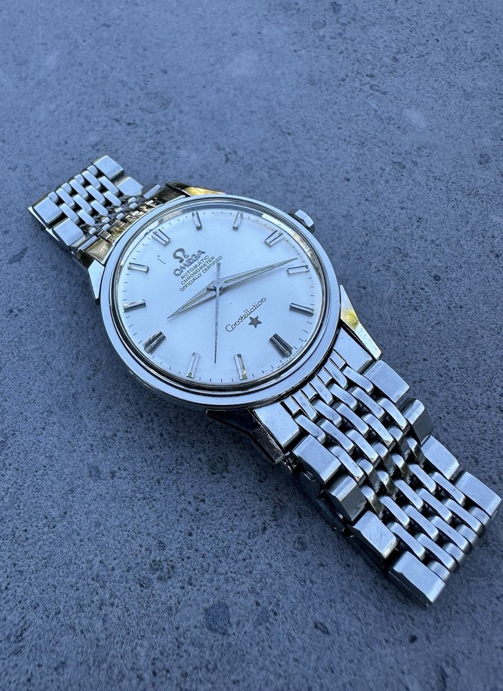 1963 Omega Constellation Dog Leg Lug Vintage Men's Watch