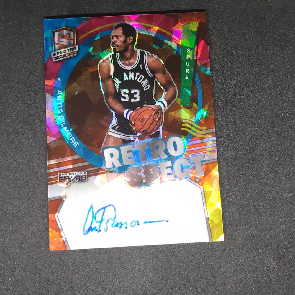 2021-22 Spectra RetroSpect Autographs Astral Prizm Artis Gilmore /49 #RSA-ART