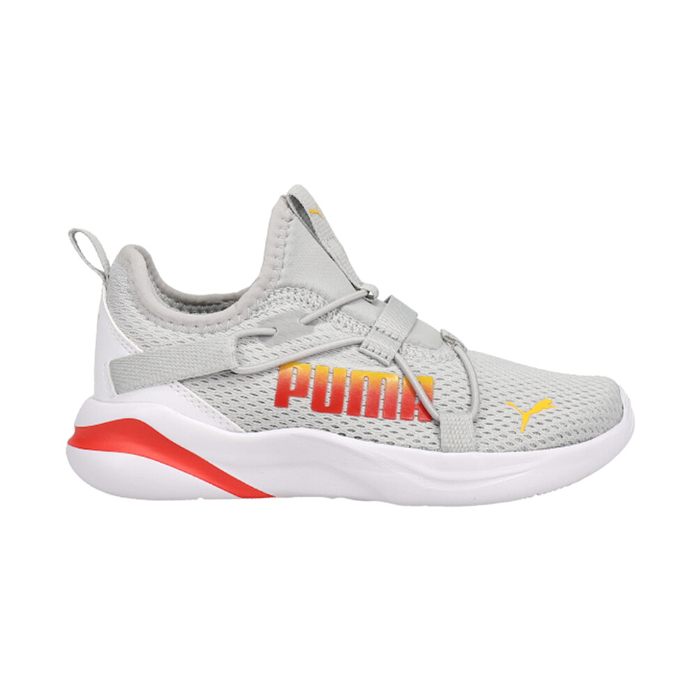 Puma Rift Fade Slip-On Grey Running Sneakers for Boys Youth