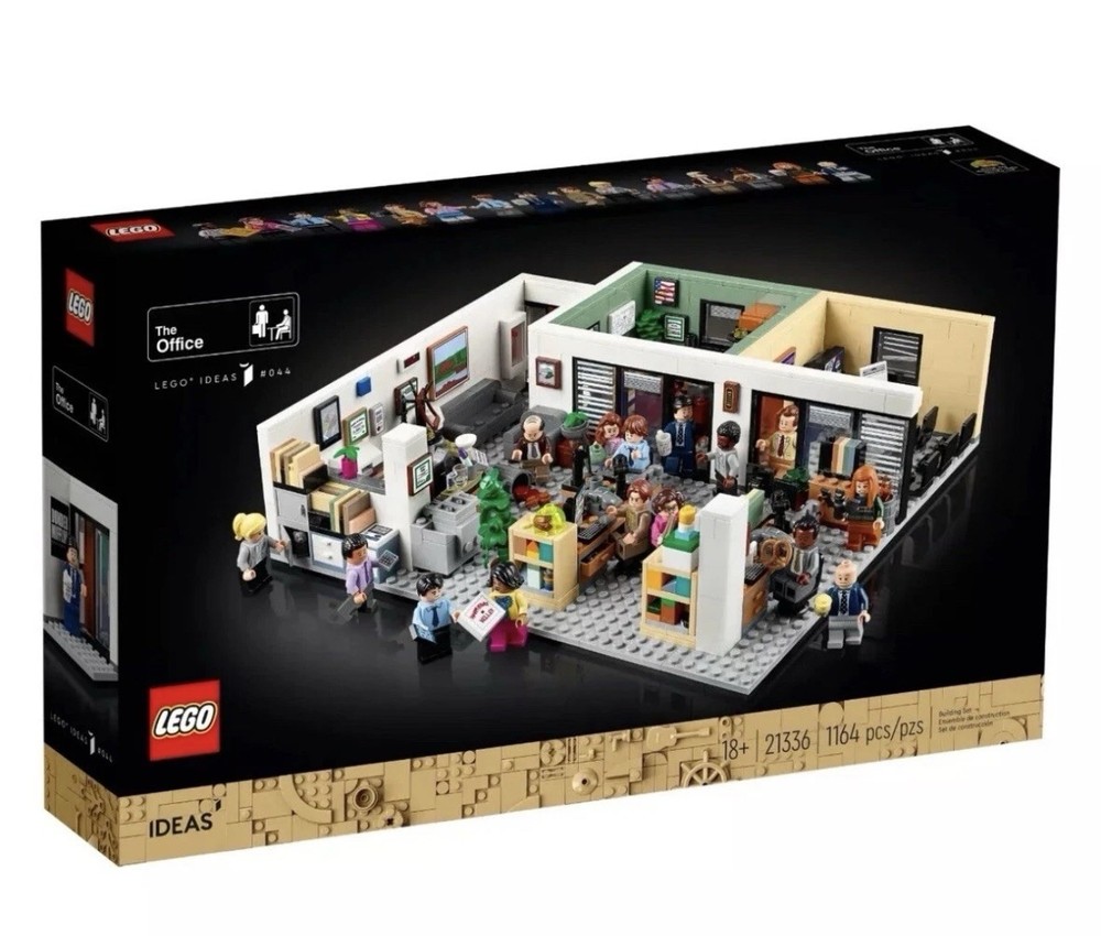 New LEGO THE OFFICE Set 21336 Dunder Mifflin Scranton Building Free Shipping