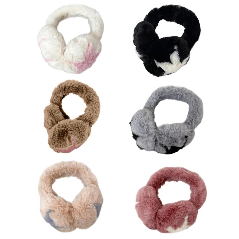 Unisex Starry Ear Guards Plush Comfortable Ear Muffs Travel Ear Protecting