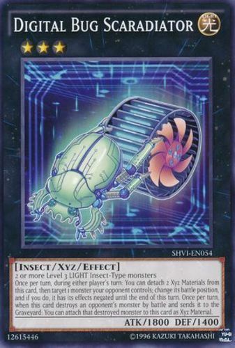 Digital Bug Scaradiator - SHVI-EN054 - Common - Unlimited Edition x3 - Near Mint