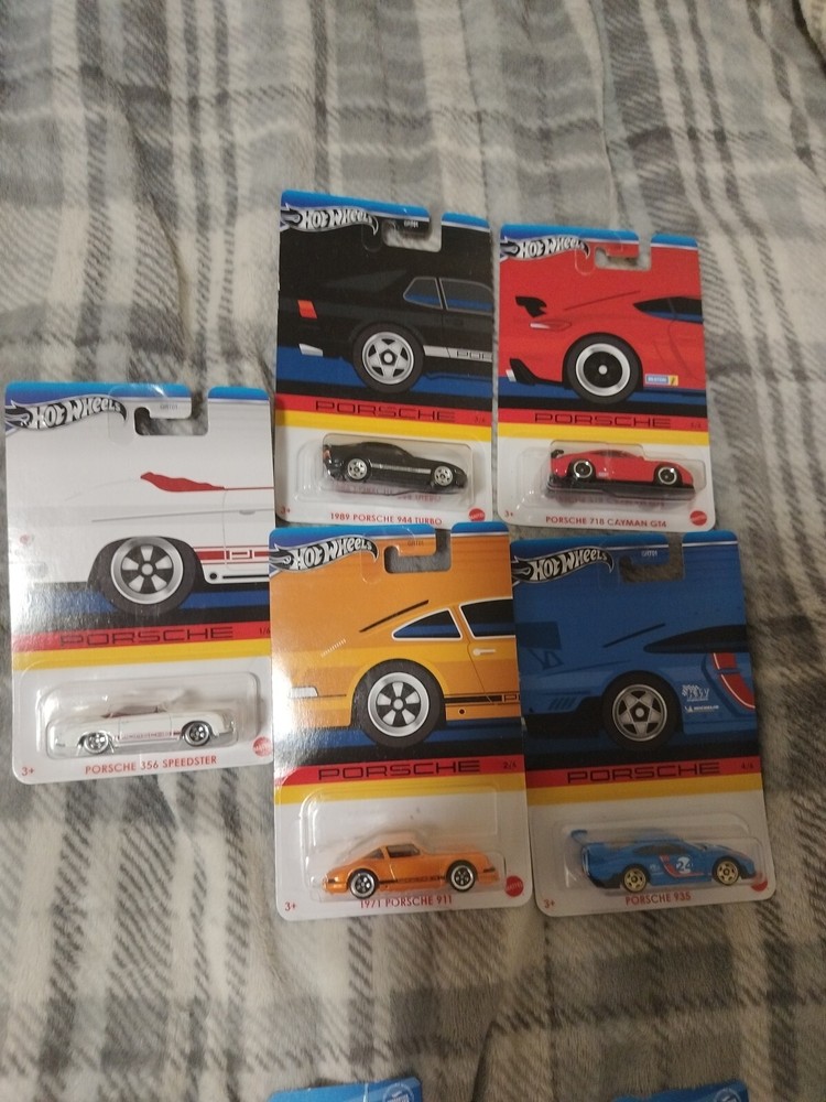 NEW Hot Wheels 2024 Porsche Set Of 5 Cars Walmart Exclusive