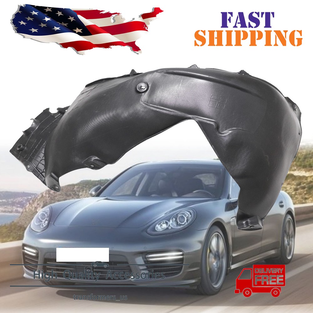 Front Fender Liner Splash Guard For 2010-2015 2016 Porsche Panamera Driver Side