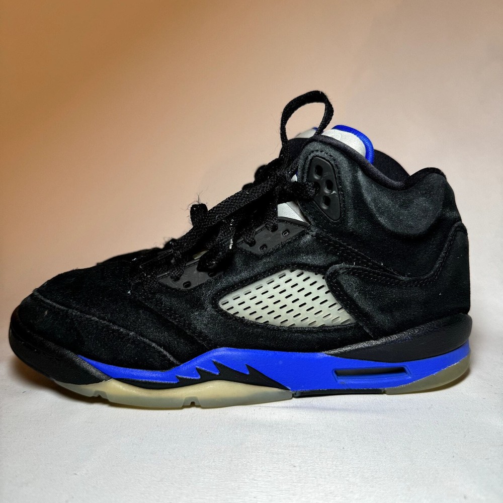 Nike Air Jordan 5 Retro GS Racer Blue Men's Shoes - Size 7 - 440888 004