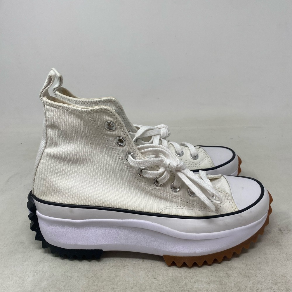 Converse Run Star Hike Platform High Top White/Black/Gum - Men’s 6.5 / Women’s 8