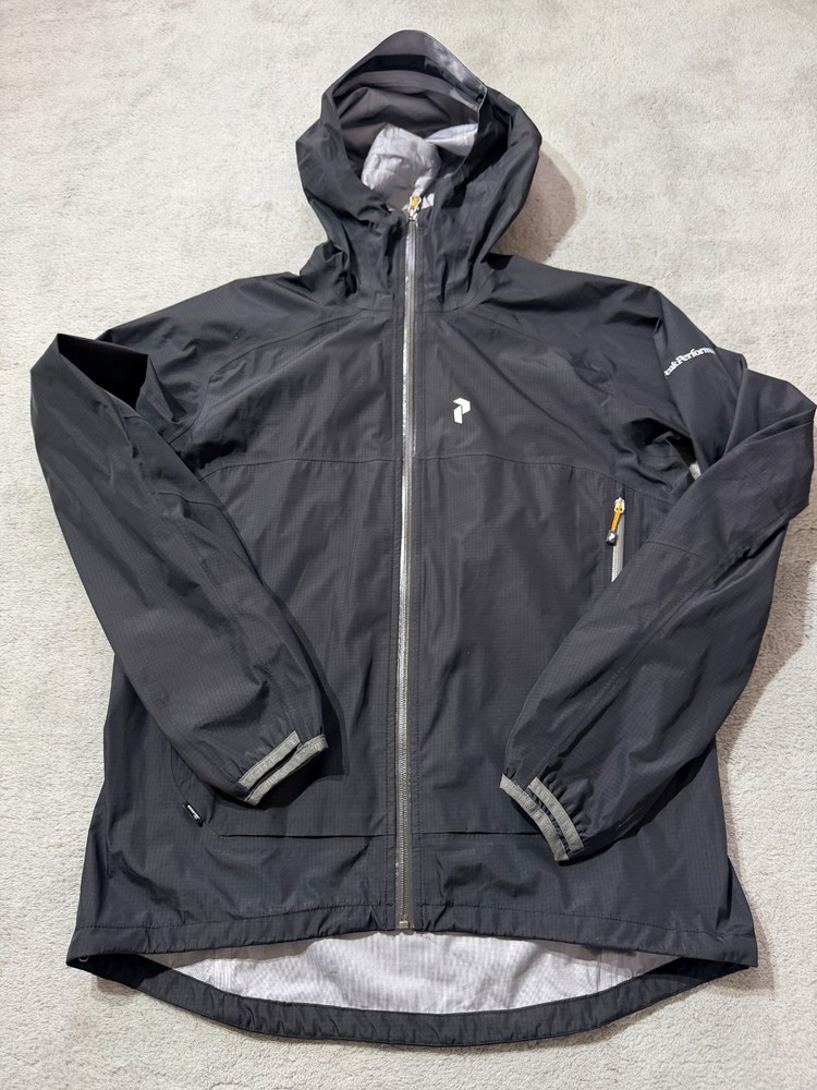 PEAK PERFORMANCE STARK GORE-TEX ACTIVE HIKING TREKKING SHELL JACKET MENS SIZE M