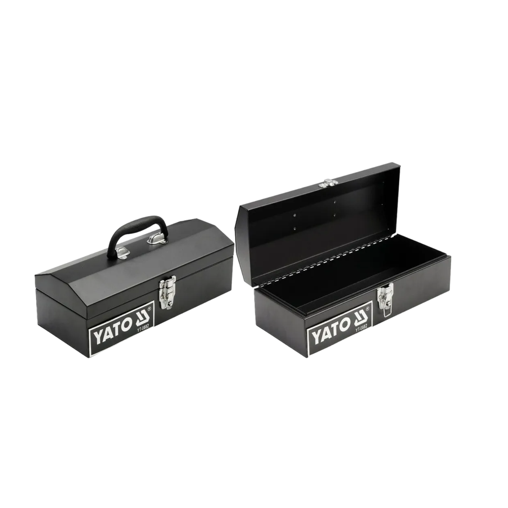 Yato Black Metal Quick Release Tool Box Case