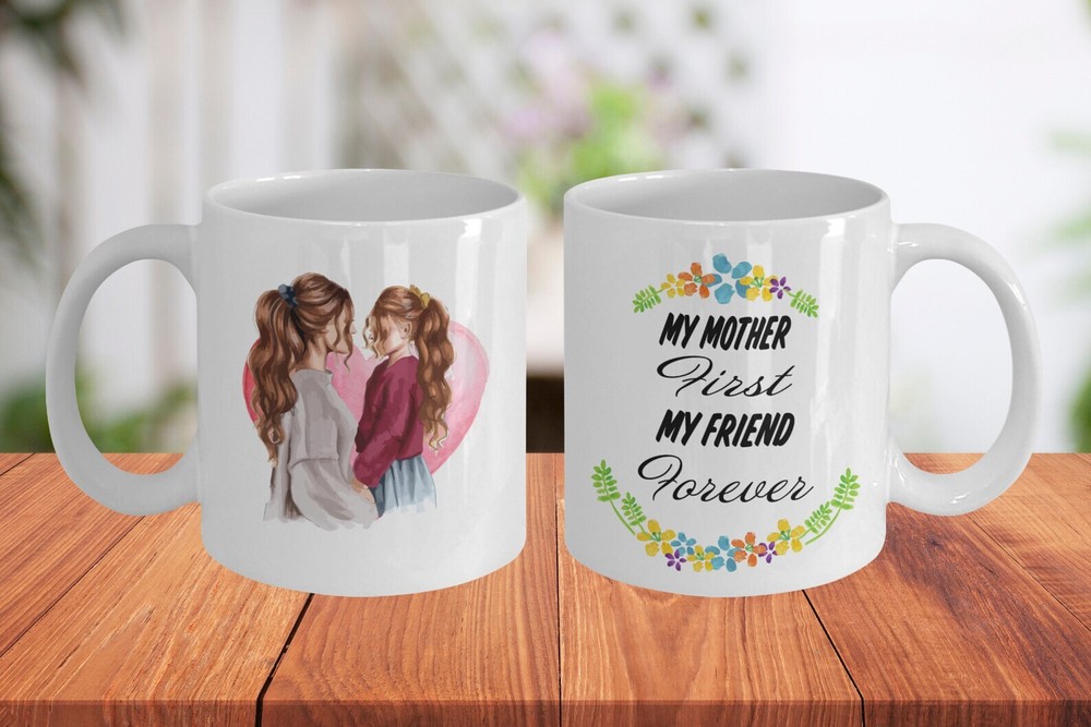 Mother Daughter Coffee Mug Gift Mug Ceramic Cup Gift Idea Gift For Mother Gift F
