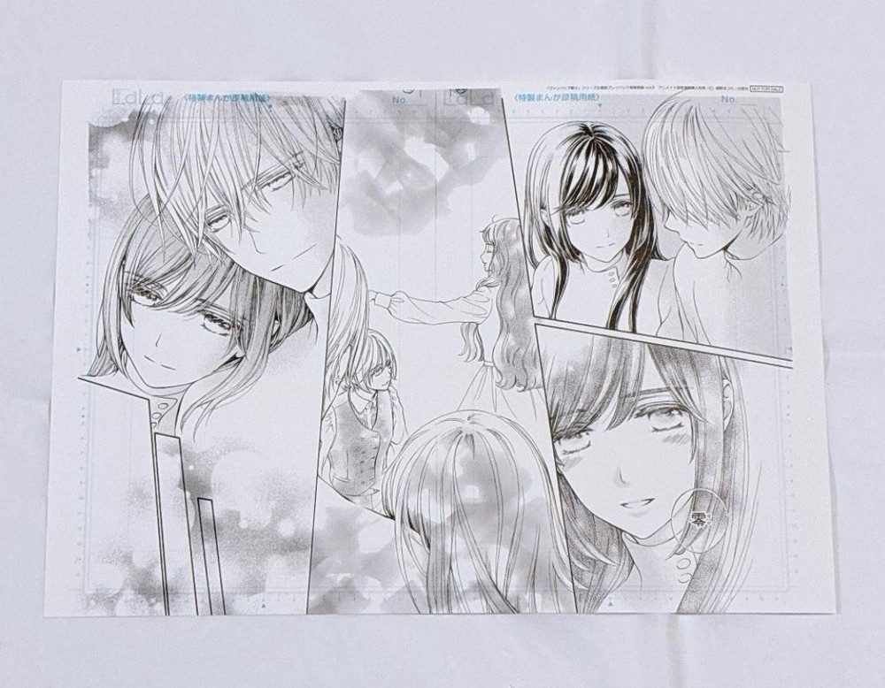 Vampire Knight Lg B5 Card Manga Frame “Famous Scenes Playback” Vol 5 Zero Yuki